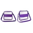 PVC Crossbody Bag Stadium Approved Clear | https://www.bestnamebadges.com