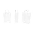 Clear PVC Stadium Tote Bag W/Handles & Snap Closure | https://www.bestnamebadges.com