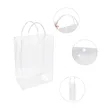 Clear PVC Stadium Tote Bag W/Handles & Snap Closure | https://www.bestnamebadges.com