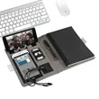 Wireless Charging Portfolio 8000mAh Notebook Organizer | https://www.bestnamebadges.com
