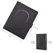 Wireless Charging Portfolio 8000mAh Notebook Organizer | https://www.bestnamebadges.com