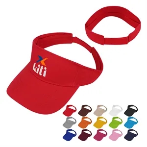 Empty Top Unisex Cotton Sports Sun Visor Hat