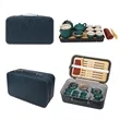 Portable Travel Ceramic Tea Set With Gift Box 13 Pieces | https://www.bestnamebadges.com