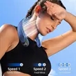 Rechargeable Neck Fan with 4000mAh Portable Neck Cooler | https://www.bestnamebadges.com
