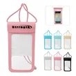 Waterproof TPU Cell Phone Pouch W/ Lanyard | https://www.bestnamebadges.com