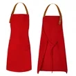Adjustable Canvas Kitchen Apron With 2 Front Pockets | https://www.bestnamebadges.com
