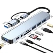 8 in 1 USB Hub Extender with SD/TF Card Reader | https://www.bestnamebadges.com