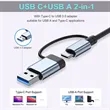 8 in 1 USB Hub Extender with SD/TF Card Reader | https://www.bestnamebadges.com