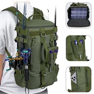Fishing Bag Sling Tackle Storage Backpack
