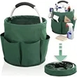 Foldable Cleaning Organizer Storage Basket with 6 Pockets | https://www.bestnamebadges.com