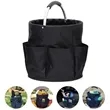 Foldable Cleaning Organizer Storage Basket with 6 Pockets | https://www.bestnamebadges.com