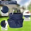 Foldable Cleaning Organizer Storage Basket with 6 Pockets | https://www.bestnamebadges.com
