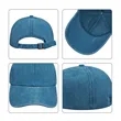 6 Panels Vintage Washed Cotton Baseball Cap | https://www.bestnamebadges.com