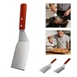 Stainless Steel Spatula With Wooden Handle | https://www.bestnamebadges.com