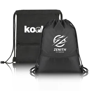Heavy-Duty Sports Drawstring Backpack