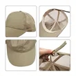 6 Panel Quick Dry Trucker Hat Mesh Back Baseball Cap | https://www.bestnamebadges.com