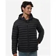 Weatherproof Men's Lightweight Poly-filled Hooded Puffer ... | https://www.bestnamebadges.com