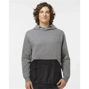 MV Sport Unisex Mixed Media Hooded Sweatshirt - 23112 | https://www.bestnamebadges.com