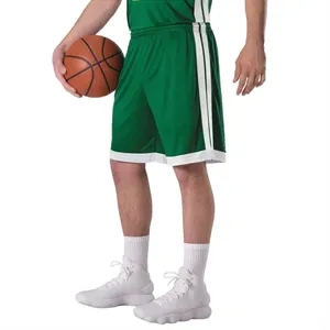 Alleson Athletic Men's Single Ply Basketball Shorts - 538P | https://www.bestnamebadges.com