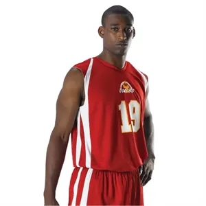 Alleson Athletic Youth Reversible Basketball Jersey - 54MMRY | https://www.bestnamebadges.com