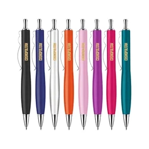 Union Printed - Lucy Lacquer Coated Brass Click Metal Pen 