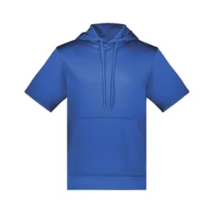 Augusta Sportswear Unisex Fleece Short Sleeve Hooded Pull...