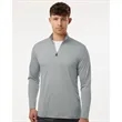 AllPro Men's Pro-Lock Performance Melange Quarter-Zip Pul... | https://www.bestnamebadges.com