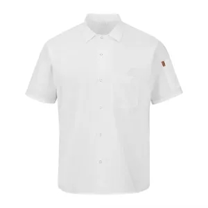 Chef Designs Mimix™ Short Sleeve Cook Shirt With OilBlok ...