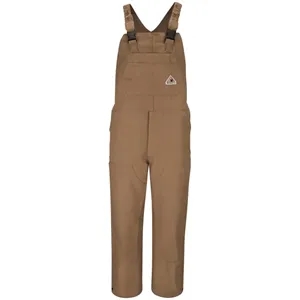 Bulwark Men's Knee Zip Bib Coverall - BLF6