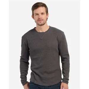 Boxercraft Men's Waffle Knit Long Sleeve T-Shirt - BM3103