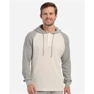 Boxercraft Unisex Waffle Knit Pullover Hooded Long Sleeve...