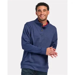 Boxercraft Men's French Terry Button Pullover - BM5209