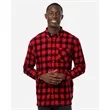 Boxercraft Men's Flannel Button Down Shirt - BU7401 | https://www.bestnamebadges.com