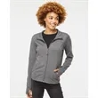 Independent Trading Co. Women's Poly-Tech Full-Zip Track ... | https://www.bestnamebadges.com