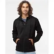Independent Trading Co. Unisex Poly-Tech Full-Zip Hooded ... | https://www.bestnamebadges.com