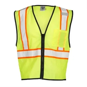 Kishigo Unisex Chemically Treated Contrast Mesh Vest - FM...