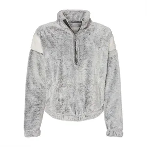 Boxercraft Women's Remy Fuzzy Fleece Quarter-Zip Pullover...