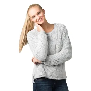 Boxercraft Women's Fuzzy Crewneck Fleece - FZ03