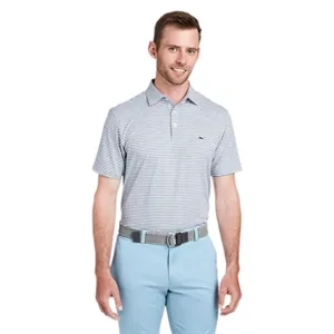 Vineyard Vines Men's Heathered Winstead Sankaty Polo - G0...