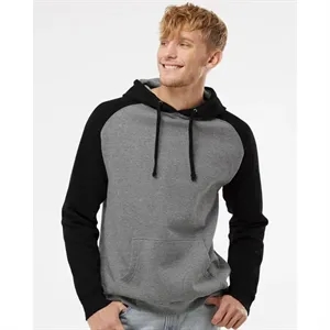 Independent Trading Co. Unisex Raglan Hooded Sweatshirt -...