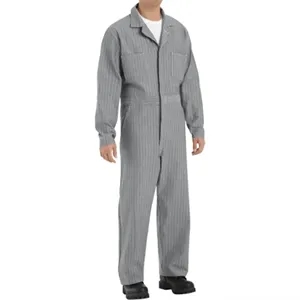 Red Kap Men's Button-Front Cotton Coverall - CC16