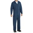 Red Kap Men's Extended Sizes Button-Front Cotton Coveral ... | https://www.bestnamebadges.com