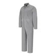 Red Kap Men's Extended Sizes Button-Front Cotton Coveral ... | https://www.bestnamebadges.com