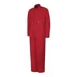 Red Kap Men's Extended Sizes Zip-Front Cotton Coverall - ... | https://www.bestnamebadges.com