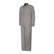 Red Kap Men's Extended Sizes Zip-Front Cotton Coverall - ... | https://www.bestnamebadges.com