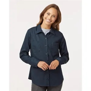 Dickies Women's Long Sleeve Industrial Work Shirt - L5350