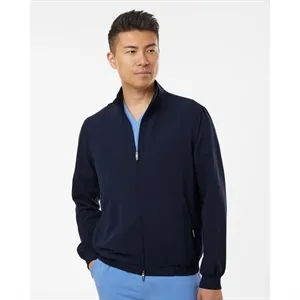 Jaanuu Men's Wolfe Everyday Full-Zip 6-Pocket Scrub Jacke...