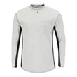 Bulwark Men's Long Sleeve FR Two-Tone Base Layer With Con... | https://www.bestnamebadges.com