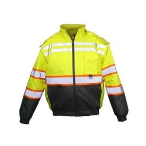 Kishigo Unisex Economy Contrast Class 3 Bomber Jacket - J...