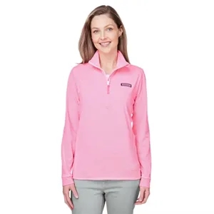 Vineyard Vines Women's Microstripe Sankaty Half-Zip Pullo...